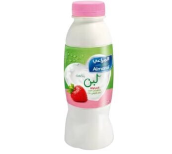 اللبن المنكّه بالفراولة من المراعي_340.00 مل