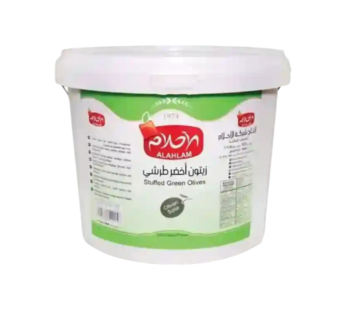 زيتون اخضر طرشي8000غ