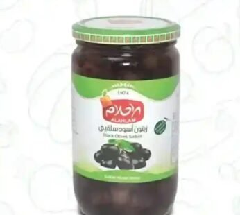 زيتون اسود سلقيني450غ