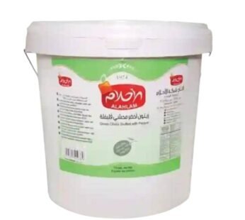 زيتون اخضر محشي فليفلة10000غ