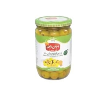 زيتون اخضر محشي جزر400غ