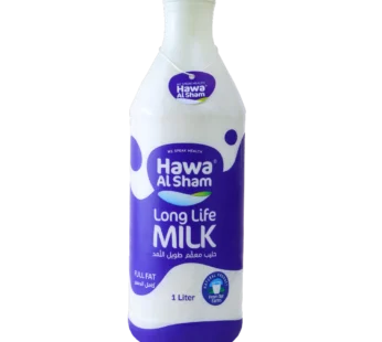 حليب طويل الأمد معـقم-كامل الدسم عبوة زجاجية-1ليتر
