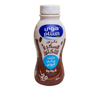 حليب عالي البروتين بنكهة الشوكولا بلا سكر _330غرام